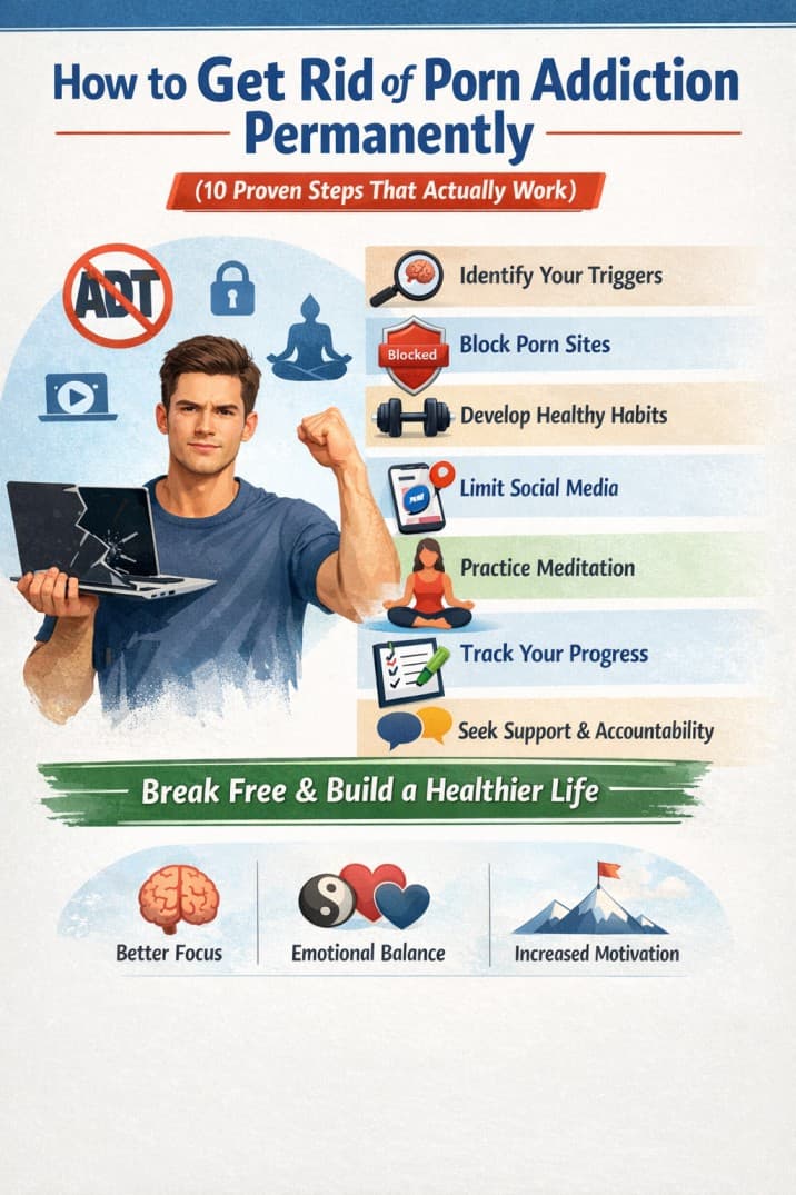 How to Get Rid of Porn Addiction Permanently: 10 Proven Steps That Actually Work