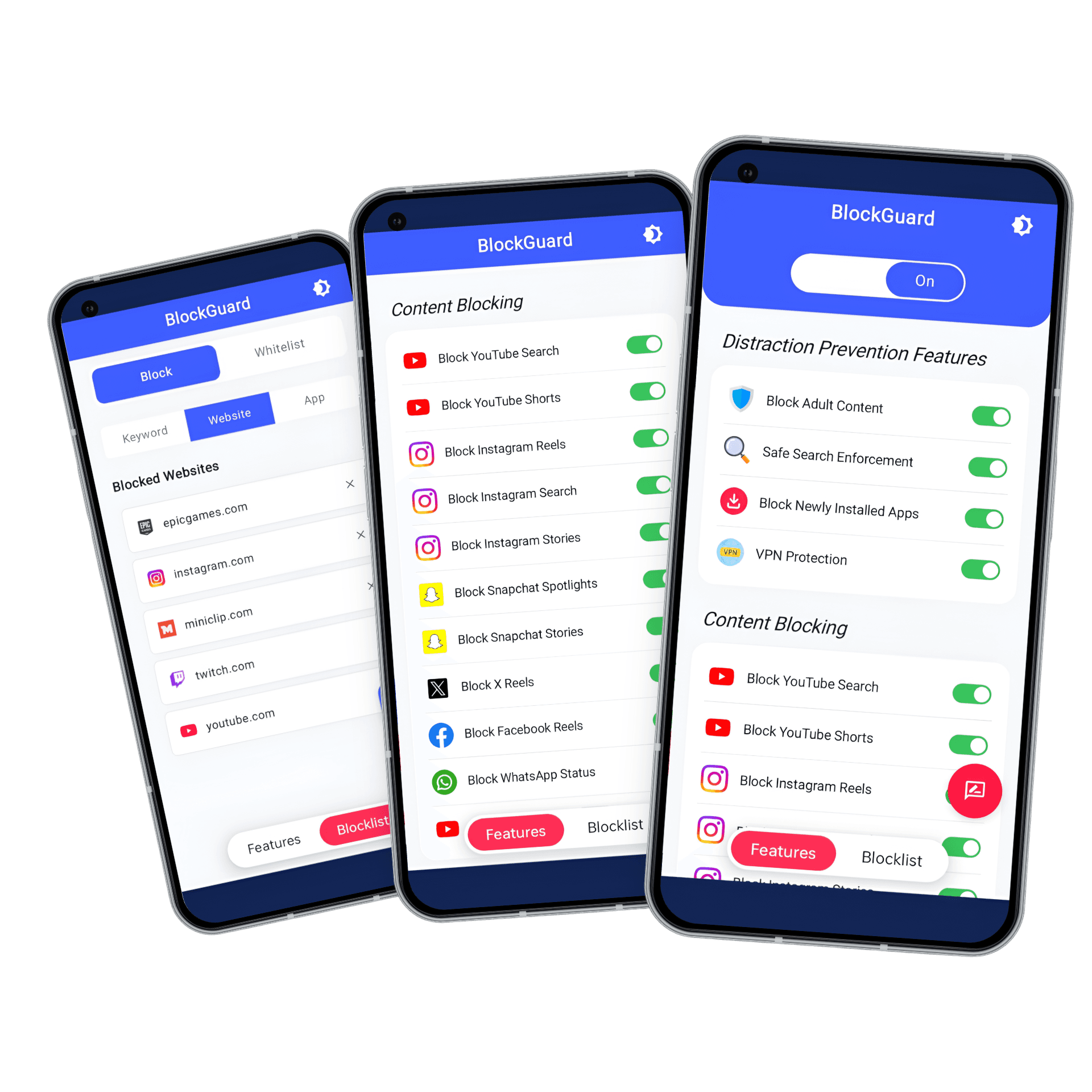 BlockGuard Android App