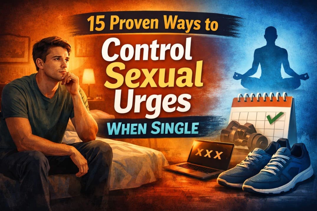 control sexual urges when single